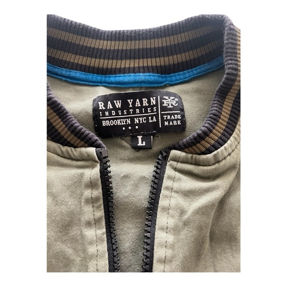 Pre loved Dragon Bomber Jacket | Khaki | Men’s Large Bomber Jacket | Cosplay L - Picture 5 of 10